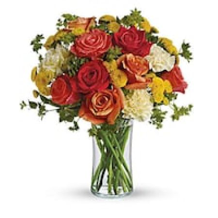 My Lady's Florist Westland - Like freshly squeezed lemonade on a hot sunny day, this bright and cheerful bouquet is a summer sensation.