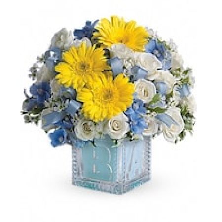 Baby's First Block by Teleflora - Blue