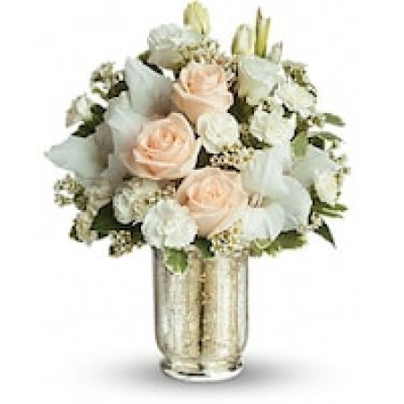 My Lady's Florist Westland - You'd better be ready for romance when you send this stunning bouquet to someone special. Every detail including its extraordinarily beautiful vase is handled with care.