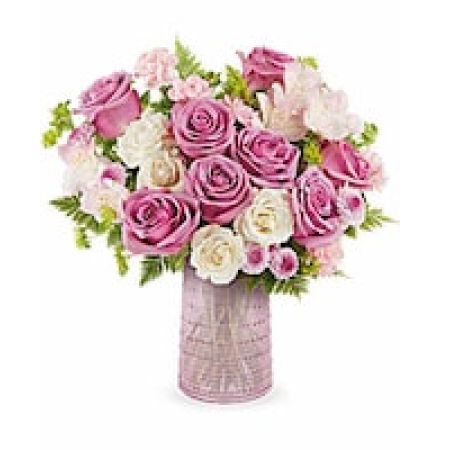 Teleflora's Blush Blossoms Bouquet
