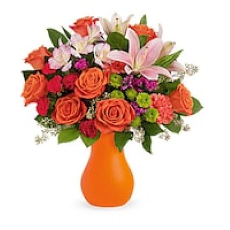 Teleflora's Happy Go Citrus Bouquet