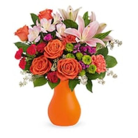 Teleflora's Happy Go Citrus Bouquet