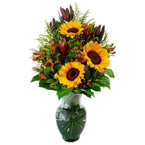 Wildflowers of Parkland Coral Springs - <p>Sunflowers and Safari Sunsets make this Autumn arrangement pop!!!!!</p>