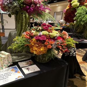 Dottie's Flowers and Plants Los Angeles - Immerse yourself in the vibrant joy of our “Summer’s Bloom” arrangement, a stunning explosion of color featuring roses, stock, and lisianthus.
A rich tapestry of orange, fuchsia, and plum hues evokes the warmth of a sun-drenched garden and a feeling of pure delight.
Perfect as a breathtaking centerpiece or a heartfelt gift to brighten any special occasion, this fresh flower bouquet is guaranteed to inspire.
Send a little sunshine with this exquisite mix of textures and fragrances – a beautiful expression of love and appreciation.