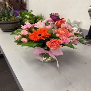 demo florist Fremont - Bathed in the warm light of a summer afternoon Solstice Radiance is an exquisite bouquet designed to capture fleeting moments of joy and tranquility. This arrangement is a celebration of natural beauty featuring a harmonious blend of textures and tones that evoke a sense of peaceful elegance. Imagine this stunning centerpiece gracing your dining table transforming an ordinary meal into a special occasion or brightening a loved one's day with an unexpected burst of sunshine. Each bloom is carefully selected for its freshness and vibrancy creating a truly unforgettable gift for birthdays anniversaries or simply to show someone you care. The delicate fragrance adds a subtle uplifting aroma to any space fostering a calming and serene atmosphere. A beautiful choice for those who appreciate the simple luxuries in life.