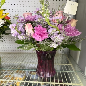 demo florist Fremont - Bathed in the warm embrace of a fading sun Sunset Radiance is a breathtaking floral arrangement designed to evoke feelings of peace joy and gratitude. Imagine this stunning bouquet gracing your dining table filling the room with its delicate fragrance and vibrant hues. The blend of textures and colors create a masterpiece that feels both wild and refined perfect for celebrating life’s special moments or simply brightening someone's day. Each bloom is carefully selected to reflect the beauty of a summer evening making it an unforgettable gift for a loved one or a cherished addition to your own home. It's a stunning expression of affection appreciation or heartfelt sympathy.
