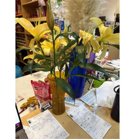 Beaverton Florists- Demo Beaverton - Bring a burst of sunshine and delicate fragrance into any space with 'Likies'. This charming arrangement is a symphony of pastel blooms evoking feelings of peace and joyful anticipation. Imagine these flowers gracing your kitchen table brightening a cozy reading nook or offering a heartfelt 'thinking of you' to someone special. Each stem is carefully selected to create a soft natural look radiating a gentle warmth that’s perfect for any occasion – a sweet thank you a comforting gesture or simply to celebrate life’s little moments. 'Likies' is more than just flowers; it’s a whisper of happiness delivered. Fresh flower delivery available for same-day delight.