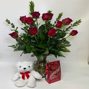 Almy's Florist San Bernardino - Express your deepest affection with 'My Sweetheart Deal' a charming bouquet designed to capture the warmth and joy of a loving heart. A cascade of soft colors and delicate blooms creates a visual symphony perfect for anniversaries 'just because' moments or simply to brighten someone’s day. Imagine the sweet fragrance filling a room the gentle petals beckoning a tender touch. This arrangement isn't just flowers; it’s a whispered 'I love you' a token of appreciation and a beautiful reminder of your special connection.  Send a little piece of happiness and let 'My Sweetheart Deal' speak the language of your heart.