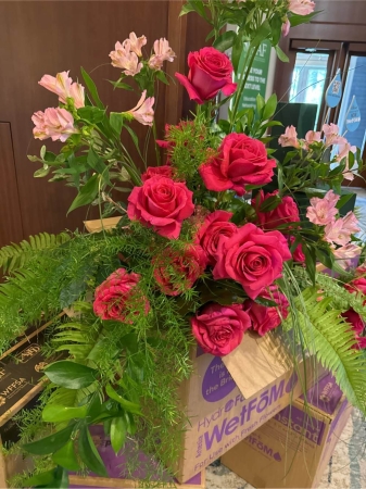 GotFlowers Demo Westland - Bring the warmth of a late summer afternoon indoors with Sunstone Meadow. This captivating arrangement feels like a secret garden captured in a vase. Soft petals cascade and intertwine creating a lush textured display that evokes feelings of tranquility and joy. Imagine this bouquet gracing your dining table brightening a loved one’s space or offering a comforting embrace during times of reflection. It's more than just flowers; it’s a moment of sunshine to cherish. Each bloom is carefully selected for its delicate beauty and long-lasting freshness ensuring a radiant centerpiece for any occasion.