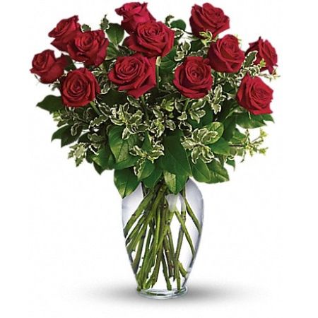 The Flower Box Kingsville - A dozen gorgeous red roses are the perfect romantic gift to send to the one who's always on your mind and in your heart.