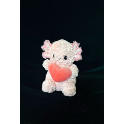 The Flower Box Kingsville - Axolotl holding a heart 