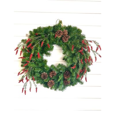 Fortin Gage Nashua - Hand made by our talented team 
Artificial Wreath
24 inches across