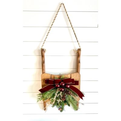 Fortin Gage Nashua - Handmade by our talented team 
Artificial
12 inches wide by 24 inches tall (not including rope)