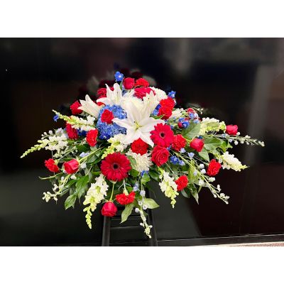 Fortin Gage Nashua - A beautifully patriotic way to pay tribute to a loved one. This sends an eloquent message of strength, respect and freedom.