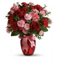 Dance with Me Bouquet with Red Roses