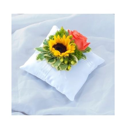 Conroy's Florist & Flower Delivery Mission Viejo - A satin pillow enhanced with colors of a sunset.