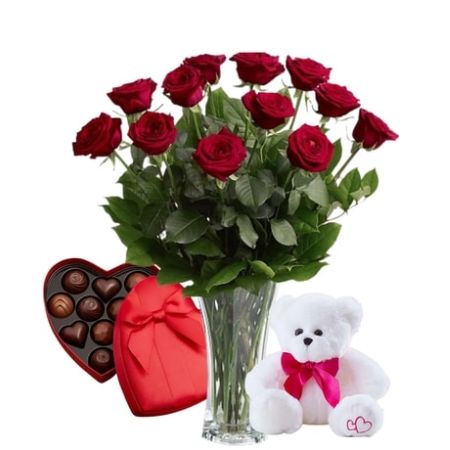 Conroy's Florist & Flower Delivery Mission Viejo - Send your sweetheart a dozen roses, chocolates, and a plush letting them know how much you love them.  
