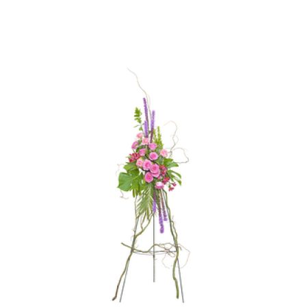 Peaceful Pink Standing Spray