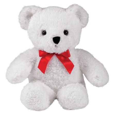 Conroy's Florist & Flower Delivery Mission Viejo - Add a touch of charm to your gift with our adorable plush white teddy bear. Soft and huggable, this cuddly companion is the perfect addition to any floral arrangement, making it an ideal gift for birthdays, anniversaries, graduation, or any special occasion. Order now to bring a smile to your loved one's face with this delightful teddy bear from our flower shop!