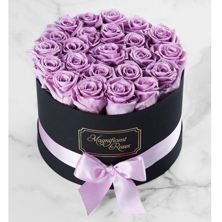 Magnificent Roses® Preserved Lavender Roses