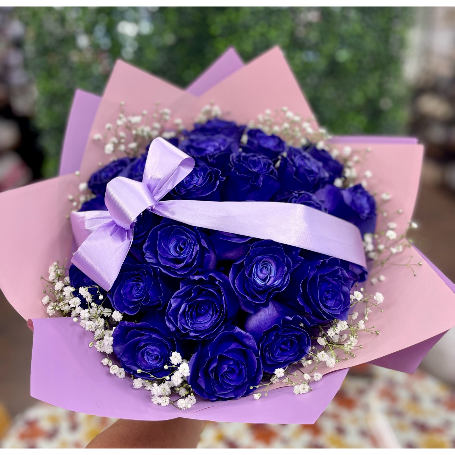 Conroy's Flowers Cypress Cypress - roses in our most luxurious wrapping paper. Carefully decorated to make an everlasting impression to whoever lays eyes on this beautiful piece. 

Upgrade to Deluxe for twice the size 
