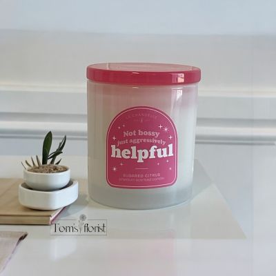 Tom's Florist Smyrna - Bright, sweet, and beautifully refreshing — our Pink Sugared Citrus Candle fills your space with the uplifting aroma of sun-ripened citrus kissed with a touch of sugar. 

Housed in a soft pink vessel, this 5-inch candle brings both fragrance and charm to any room.

Hand-poured with premium wax for a clean, even burn, it’s ideal for gifting, decorating, or simply treating yourself to a little everyday luxury.