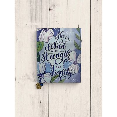 Tom's Florist Smyrna - Beautiful mini devotional book that offers daily spiritual encouragement and affirms inner strength. Mini book also comes with a 24K gold-plated charm on a ribbon bookmark 


Size: 3-1/4” wide x 4” high 
Length: 80 pages 
Format: Hardcover 