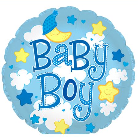 Baby Boy Balloons Addon