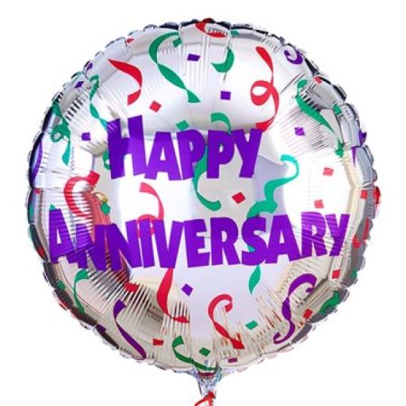 Happy Anniversary Balloons Addon