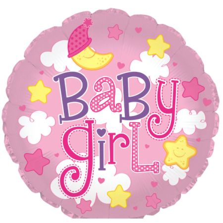 Baby Girl Balloons Addon