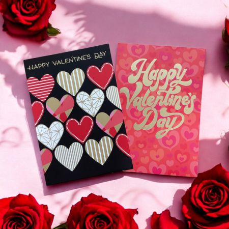 Hand-Written Valentine's Day Card (Card Style May Vary) Addon