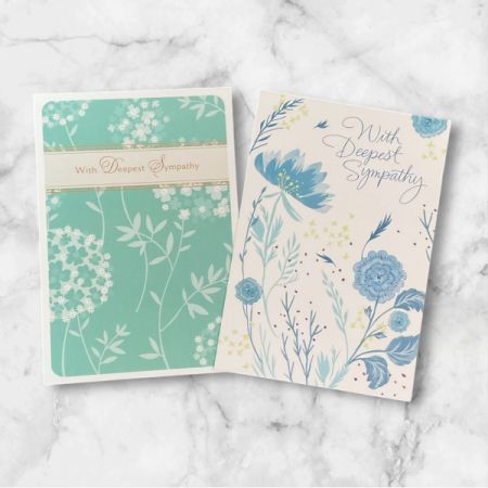 Hand-Written Sympathy Card (Card Style May Vary) Addon