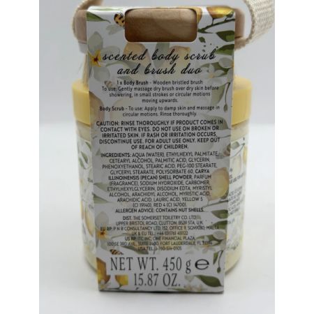 Honey And Lemon Body Scrub