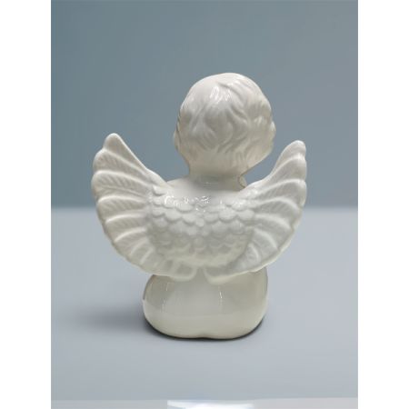 Sitting Cherub Figurine 