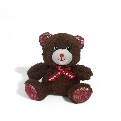 Above All Flowers Nolensville - Small in size, big in heart.

This adorable 6-inch teddy bear features ultra-soft plush fur and a charming heart-patterned bow around its neck, making it the perfect token of love and affection. 

Whether it’s for Valentine’s Day, a birthday, or just because, this cuddly companion adds a touch of sweetness to every moment. 
Its compact size makes it easy to display, gift, or take along wherever you go.