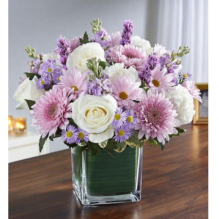 Soothing Sorrows Lavender & White
