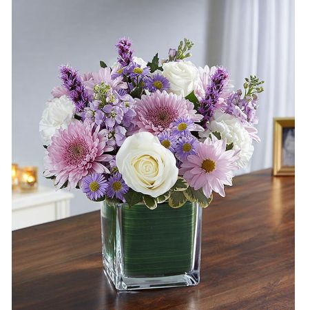 Soothing Sorrows Lavender & White