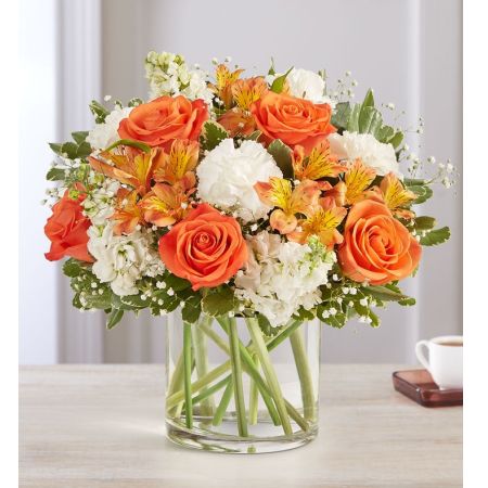 Loving Sentiments™ Peach, Orange & White