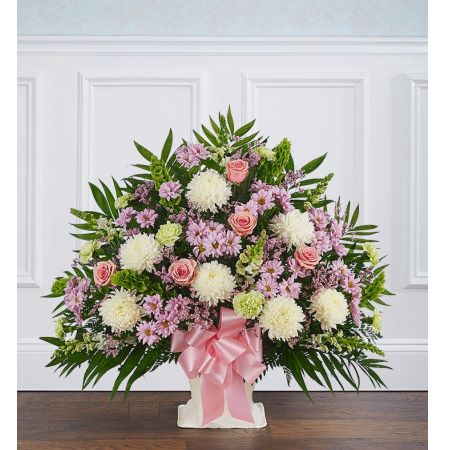 Heartfelt Tribute™ Floor Basket- Pastel