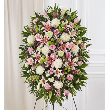 Pastel Sympathy Standing Spray