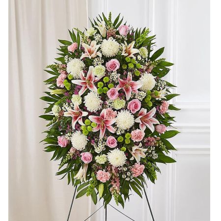 Pastel Sympathy Standing Spray