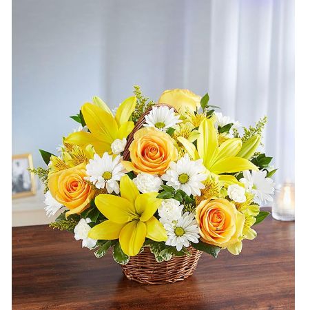 Peace, Prayers & Blessings™ Yellow & White