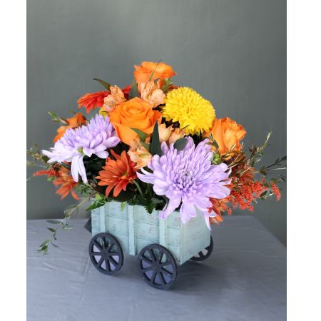 Conroy's Flowers El Cajon El Cajon - The Wonderful Harvest Wheelbarrow 