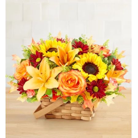 Conroy's Flowers El Cajon El Cajon - Inspired by the rustic beauty of the European countryside, our best-selling autumn bouquet is designed with fresh-picked flowers in a charming basket. Shades of golden yellow, warm orange and pops of rich red create a vibrant gift that lets them know they’re on your mind.