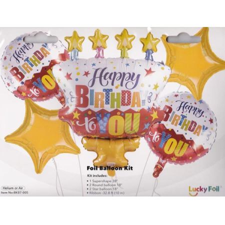 Happy Birthday Balloon Bundle