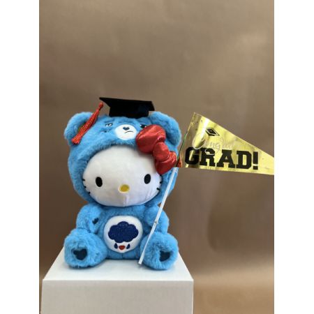 Conroy's Flowers El Cajon El Cajon - Hello Kitty  X Care Bear have the best attire to to cheer you on with a grad cap, and a shiny “Congrats Grad!” flag. She’s the perfect buddy to mark your big day with cuteness and pride!
**HELLO KITTY COLORS MAY VARY**