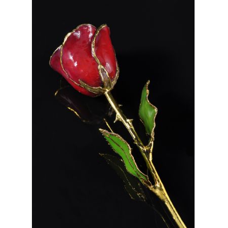 Conroy's Flowers El Cajon El Cajon - "Rose has long been a symbol of love and beauty"

This product contains a real rose that is hand-picked. With a timeless beauty of nature, each rose is carefully selected, sized and preserved at the peak of its beauty.

A fine delicate layer of lacquer has been applied then electroformed and completed with 24k gold finish.

This marvelous gift of nature is now transformed into a treasure that lasts a lifetime.