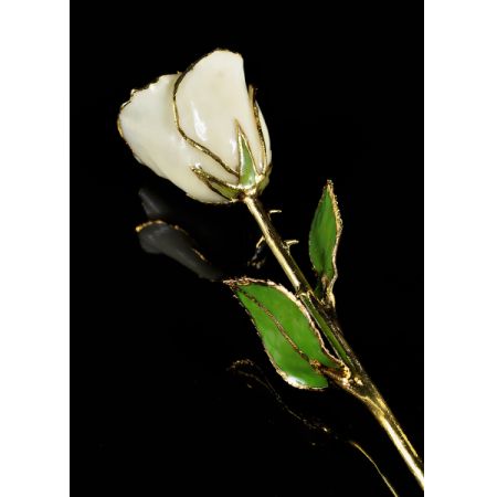 Conroy's Flowers El Cajon El Cajon - "Rose has long been a symbol of love and beauty"

This product contains a real rose that is hand-picked. With a timeless beauty of nature, each rose is carefully selected, sized and preserved at the peak of its beauty.

A fine delicate layer of lacquer has been applied then electroformed and completed with 24k gold finish.

This marvelous gift of nature is now transformed into a treasure that lasts a lifetime.