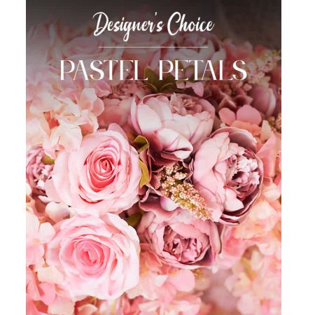 Morningside Florist Rancho Cordova - Embrace the delicate beauty with our Designer's Choice Pastel Petals arrangement. Each bouquet is a unique creation, thoughtfully curated by our expert florists using the freshest, hand-selected flowers of the season.   Perfect for any occasion, from birthdays to anniversaries, or simply to brighten someone\u2019s day, this arrangement captures the essence of serene beauty. The pastel petals will bring a touch of gentle sophistication to any space.  Let us surprise you with a personalized floral masterpiece that celebrates the subtle charm of pastel colors. The Designer\u2019s Choice Pastel Petals arrangement is a lovely way to send a heartfelt message and share the joy of nature\u2019s softest blooms.