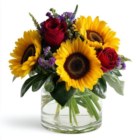 Morningside Florist Rancho Cordova - Warm and energetic, this bouquet is a burst of fall colors that brings instant joy.